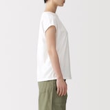 婦人　天竺編みフレンチスリーブＴシャツ