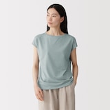 婦人　天竺編みフレンチスリーブＴシャツ