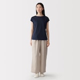 婦人　天竺編みフレンチスリーブＴシャツ