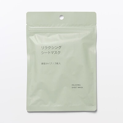 【１０月７日順次発売予定】リラクシング　シートマスク　７枚入／１０５ｍＬ