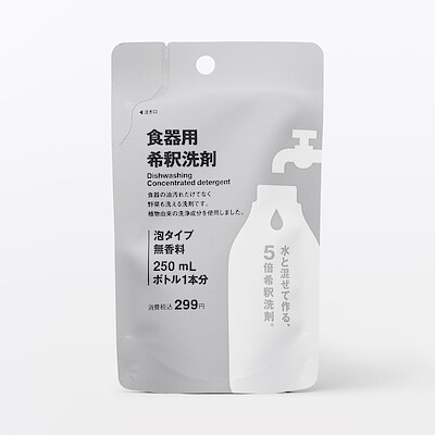 【６月１７日順次発売予定】食器用　希釈洗剤　５０ｍＬ