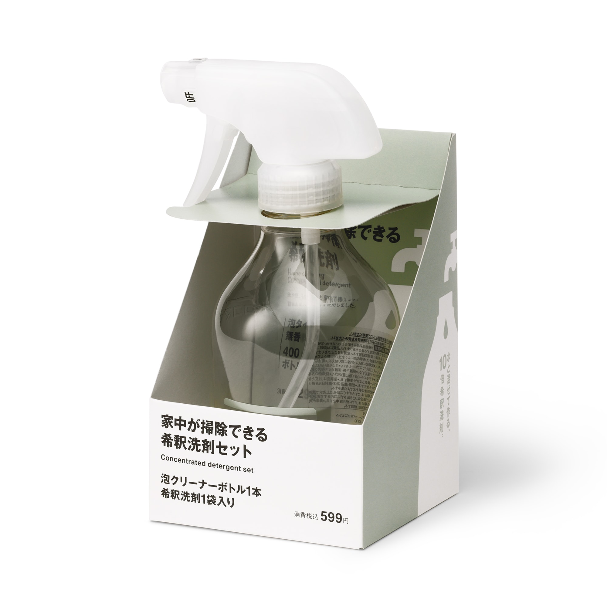 家中が掃除できる　希釈洗剤セット