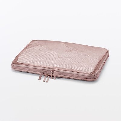 【１０月上旬発売予定】【Ｌ】再生ポリエステル仕分けケース圧縮タイプ　約３５×４７×１０ｃｍ