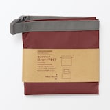 高さが変えられる　ランチバッグ　ロールトップタイプ　大