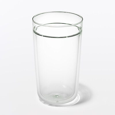 【９月下旬発売予定】耐熱ガラス　ダブルウォールグラス　約３３０ｍＬ