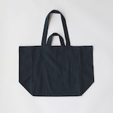 ［ＩＤＥＥ］コットンリネントートバッグ　ネイビー