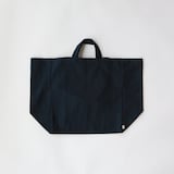 ［ＩＤＥＥ］コットンリネントートバッグ　ネイビー