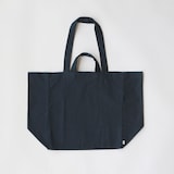 ［ＩＤＥＥ］コットンリネントートバッグ　ネイビー