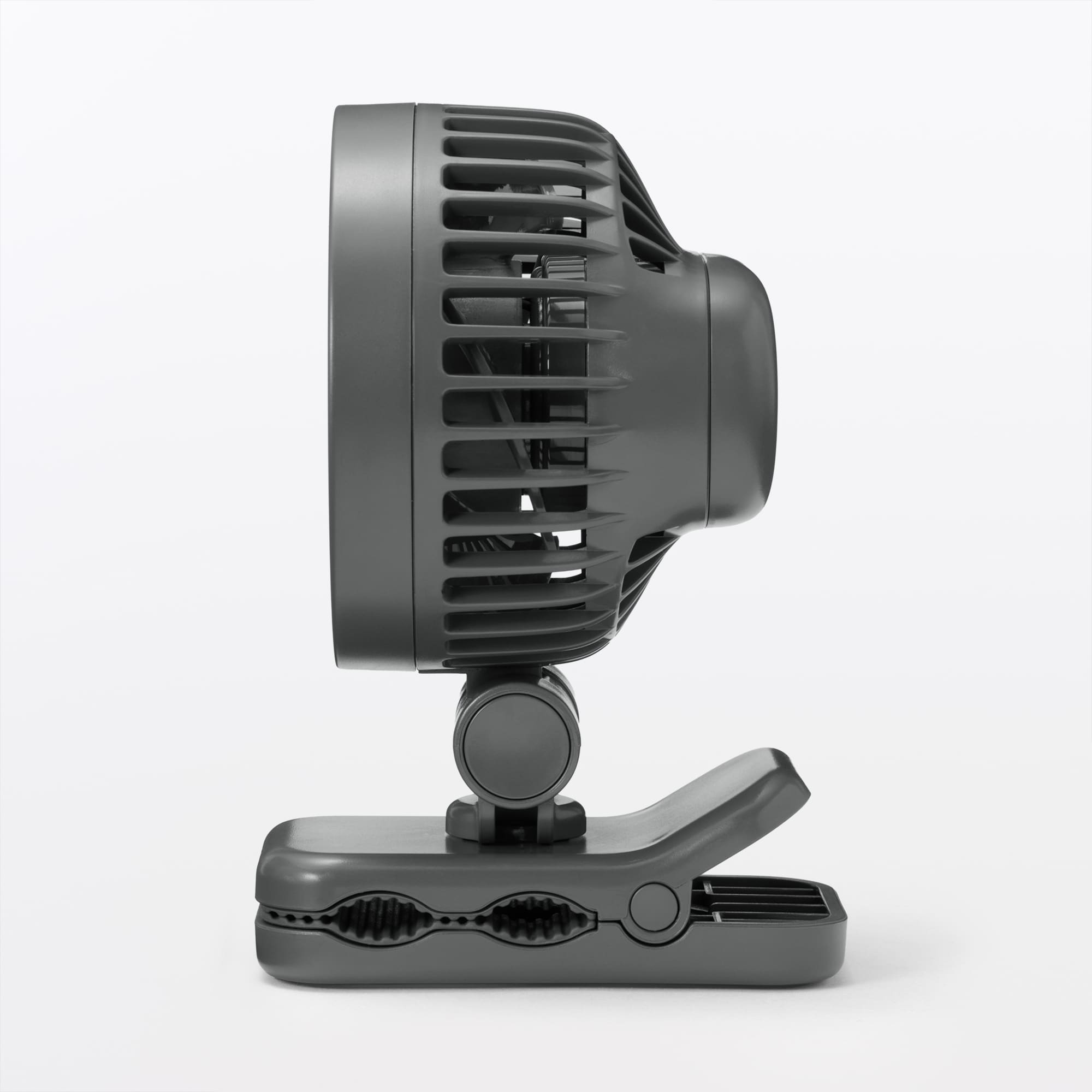 置いても使える　充電式クリップファン　ミニ