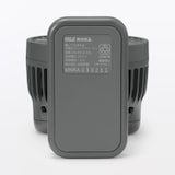 置いても使える　充電式クリップファン　ミニ