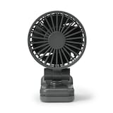 置いても使える　充電式クリップファン　ミニ