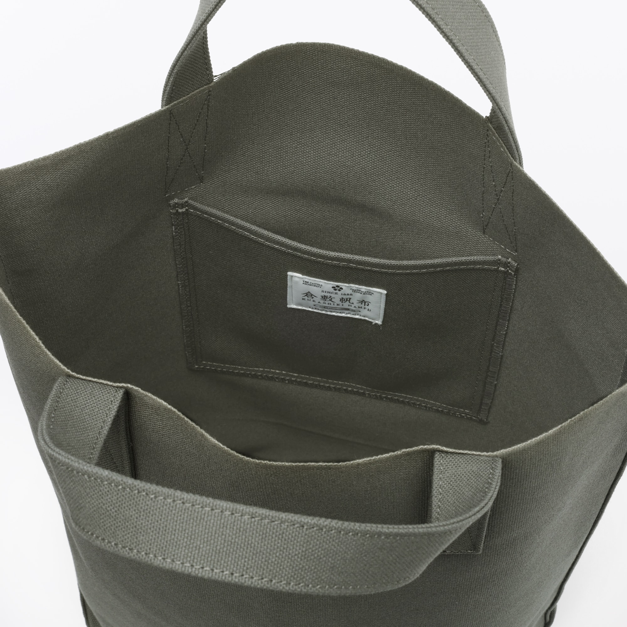 倉敷帆布セルヴィッチキャンバストート　タテ型