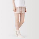 婦人　脇に縫い目のない　二重ガーゼ　婦人トランクス