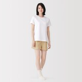 婦人　脇に縫い目のない　二重ガーゼ　婦人トランクス