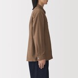 紳士　両面起毛フランネルシャツジャケット