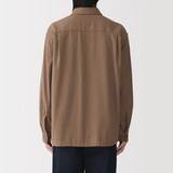 紳士　両面起毛フランネルシャツジャケット