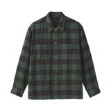 紳士　両面起毛フランネルシャツジャケット