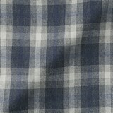 紳士　両面起毛フランネル長袖シャツ