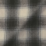 紳士　両面起毛フランネル長袖シャツ
