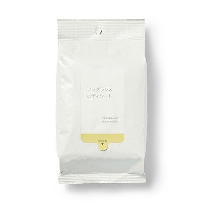 【４月上旬発売予定】フレグランスボディシート　２０枚／約２５０×２００ｍｍ