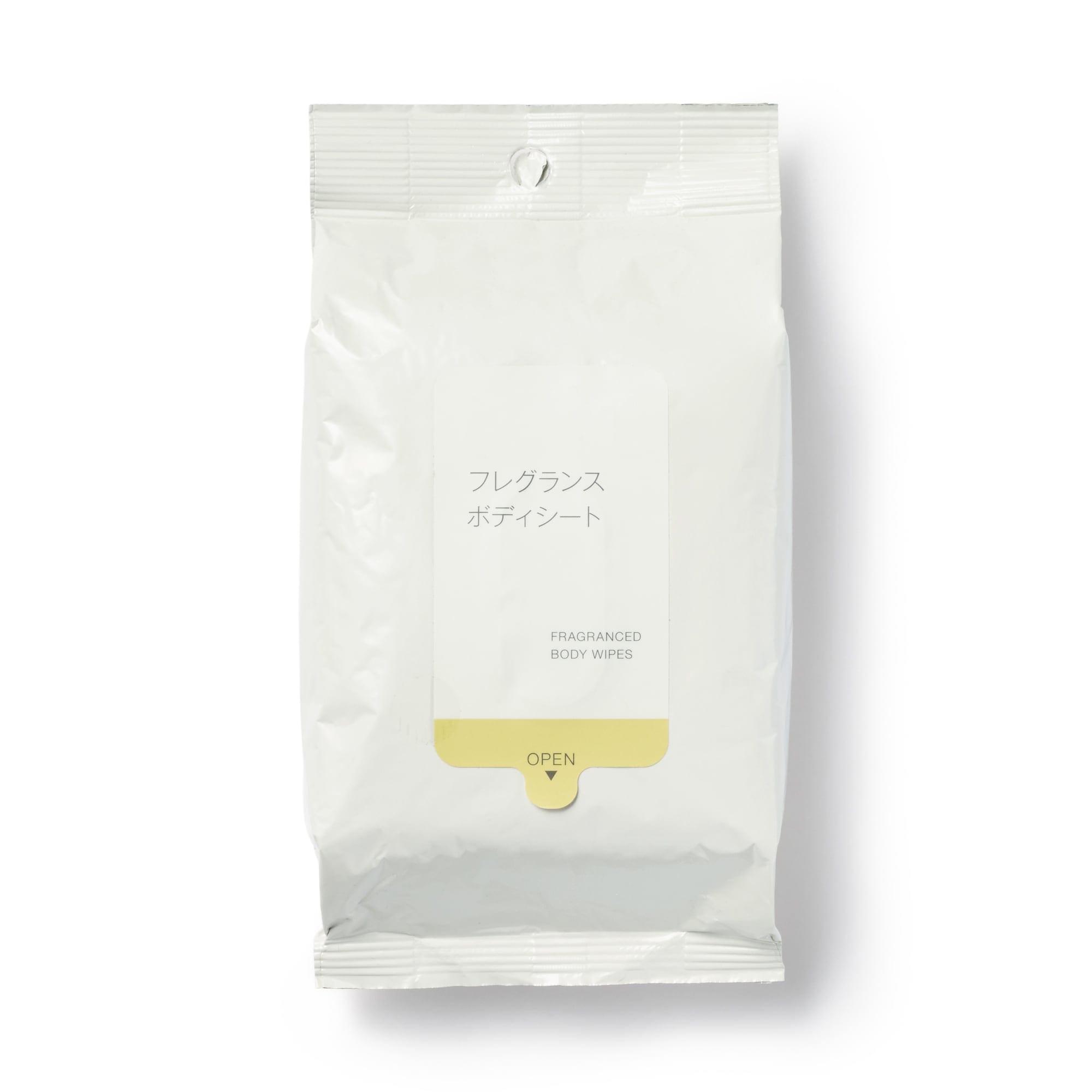 フレグランスボディシート
