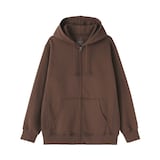紳士　裏起毛スウェットフルジップパーカ