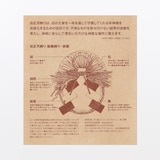 お正月飾り　紙輪飾り・赤扇