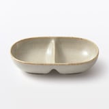 美濃焼　仕切りタレ皿