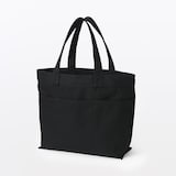 帆布　横型　トートバッグ