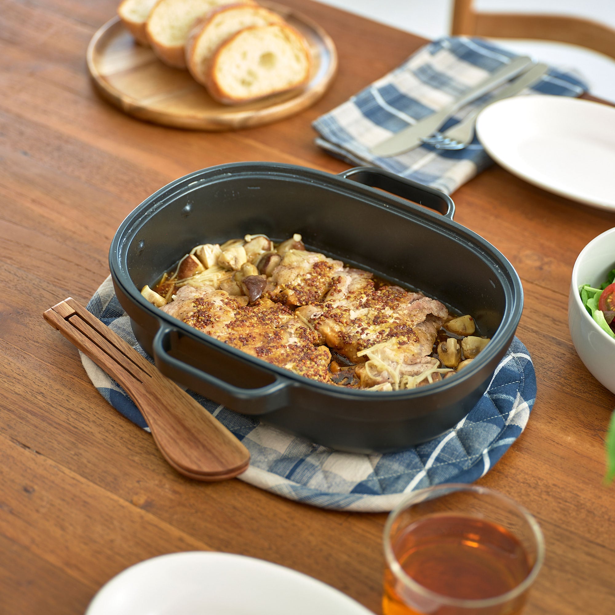 レンジで焼き料理　グリルプレート