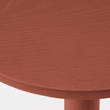木製スツール　アッシュ材突板　レンガ
