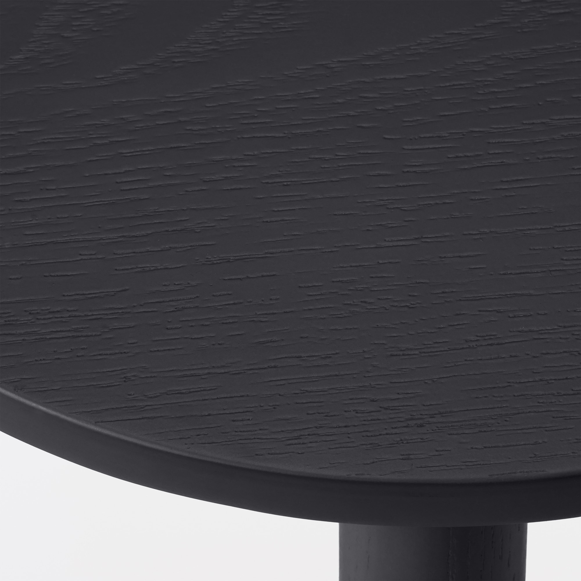 木製ハイスツール　アッシュ材突板　ダークグレー