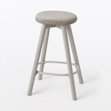 木製ハイスツール用クッション　グレージュ