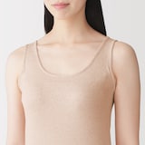 婦人　無染色カップ入りタンクトップ