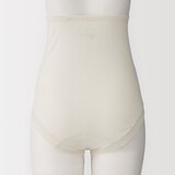 婦人　【マタニティ】コットン混パターンメッシュショーツロングタイプ