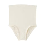 婦人　【マタニティ】コットン混パターンメッシュショーツロングタイプ