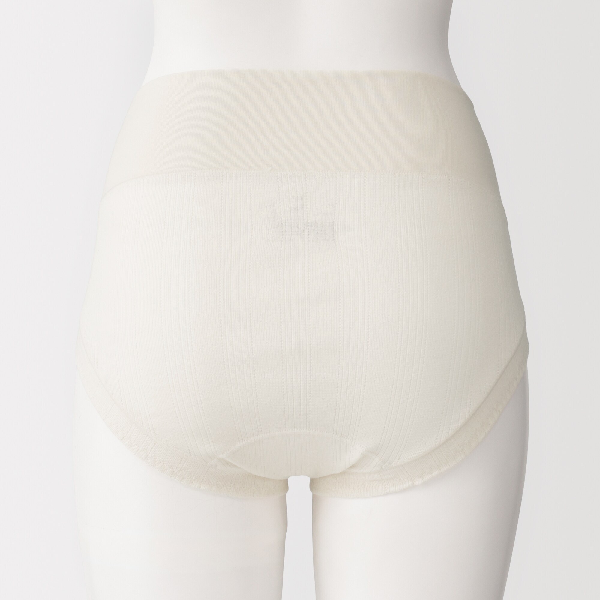 婦人　【マタニティ】コットン混パターンメッシュショーツショートタイプ