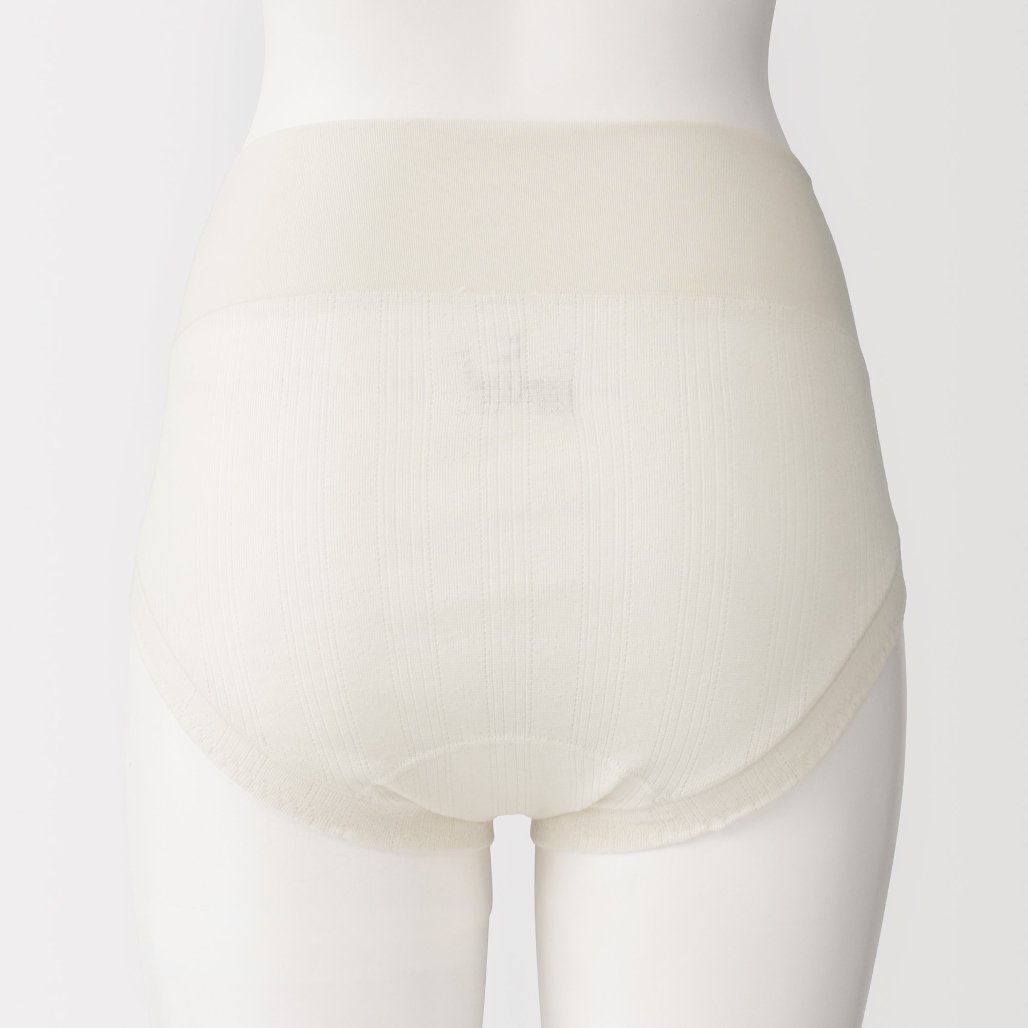 婦人　【マタニティ】コットン混パターンメッシュショーツショートタイプ