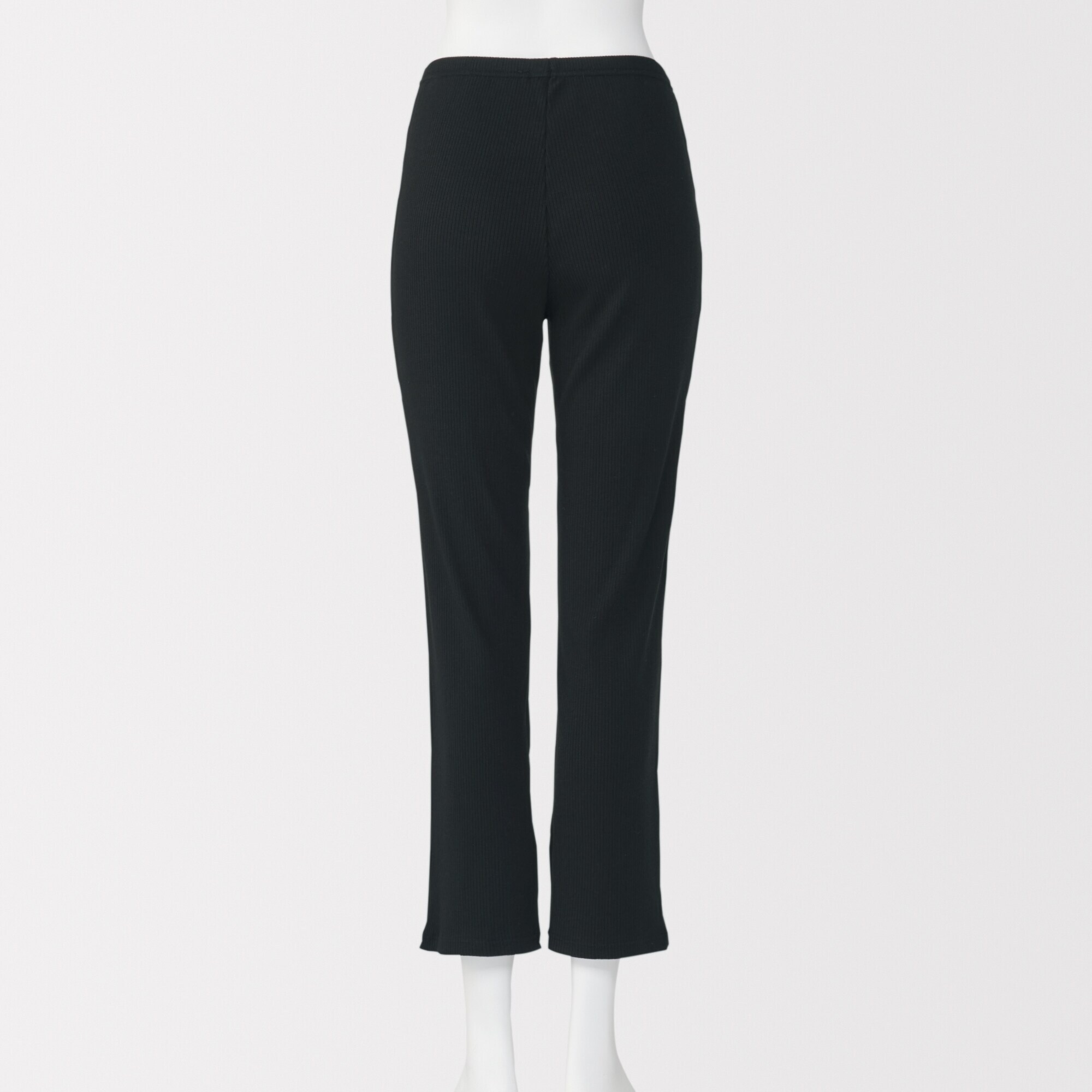 婦人　なめらかリブストレートレギンス（十分丈）