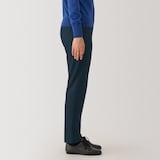 婦人　ストレッチチノスリムテーパードパンツ
