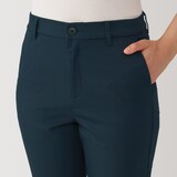 婦人　ストレッチチノスリムテーパードパンツ