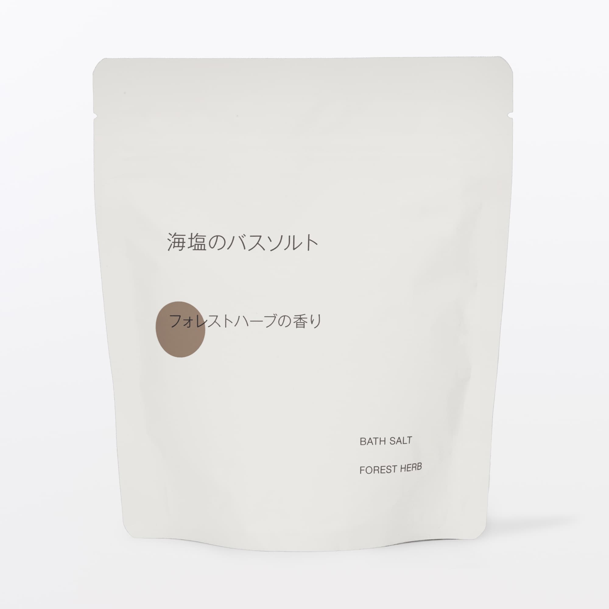海塩のバスソルト　フォレストハーブの香り