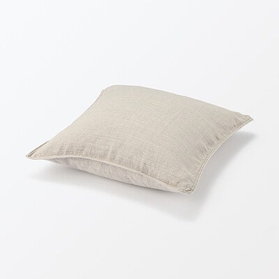 ヘンプ洗いざらしクッションカバー　４３×４３ｃｍ用