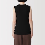 婦人　ウールスリーブレスＴシャツ