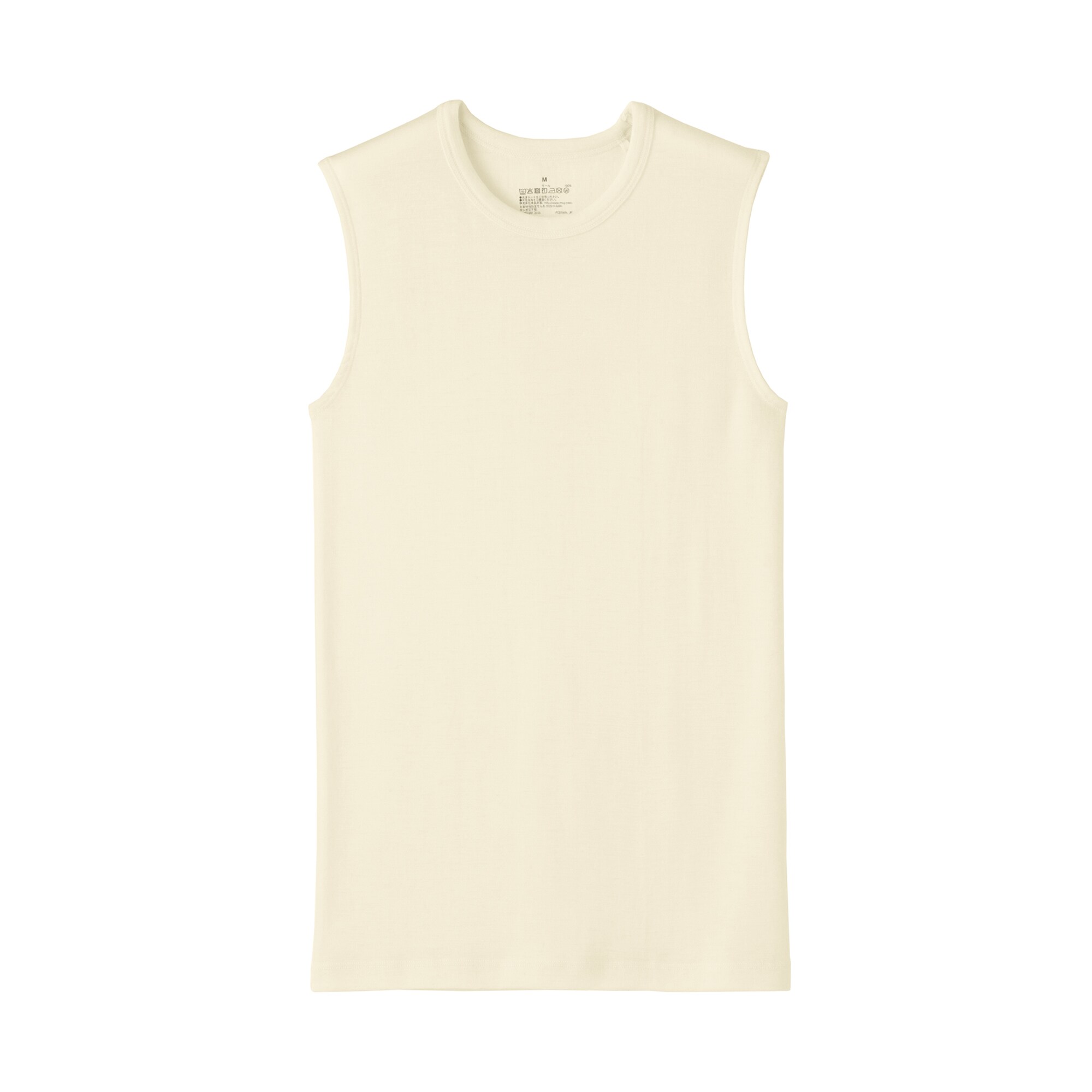 婦人　ウールスリーブレスＴシャツ