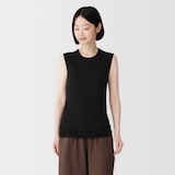婦人　ウールスリーブレスＴシャツ