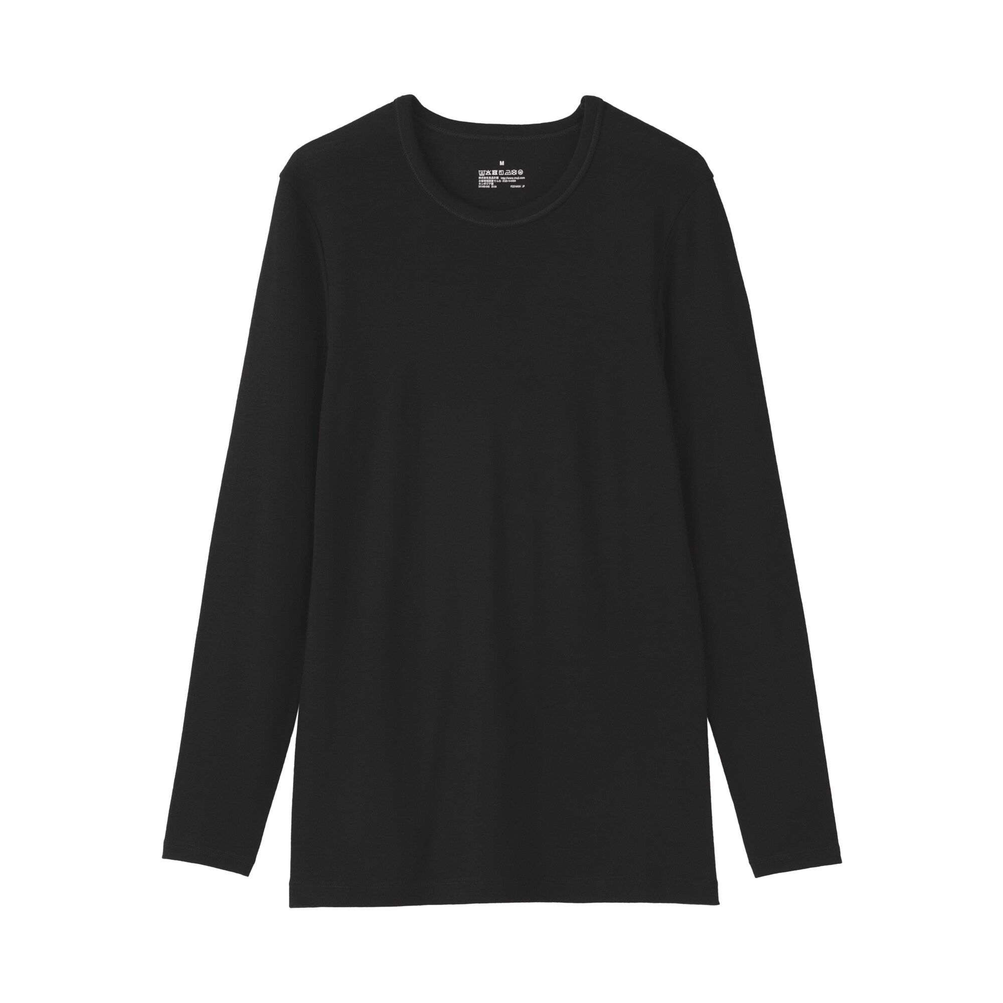 婦人　ウールクルーネック長袖Ｔシャツ