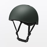 風が抜ける　自転車ヘルメット　ダークグリーン