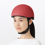 風が抜ける　自転車ヘルメット　エンジ