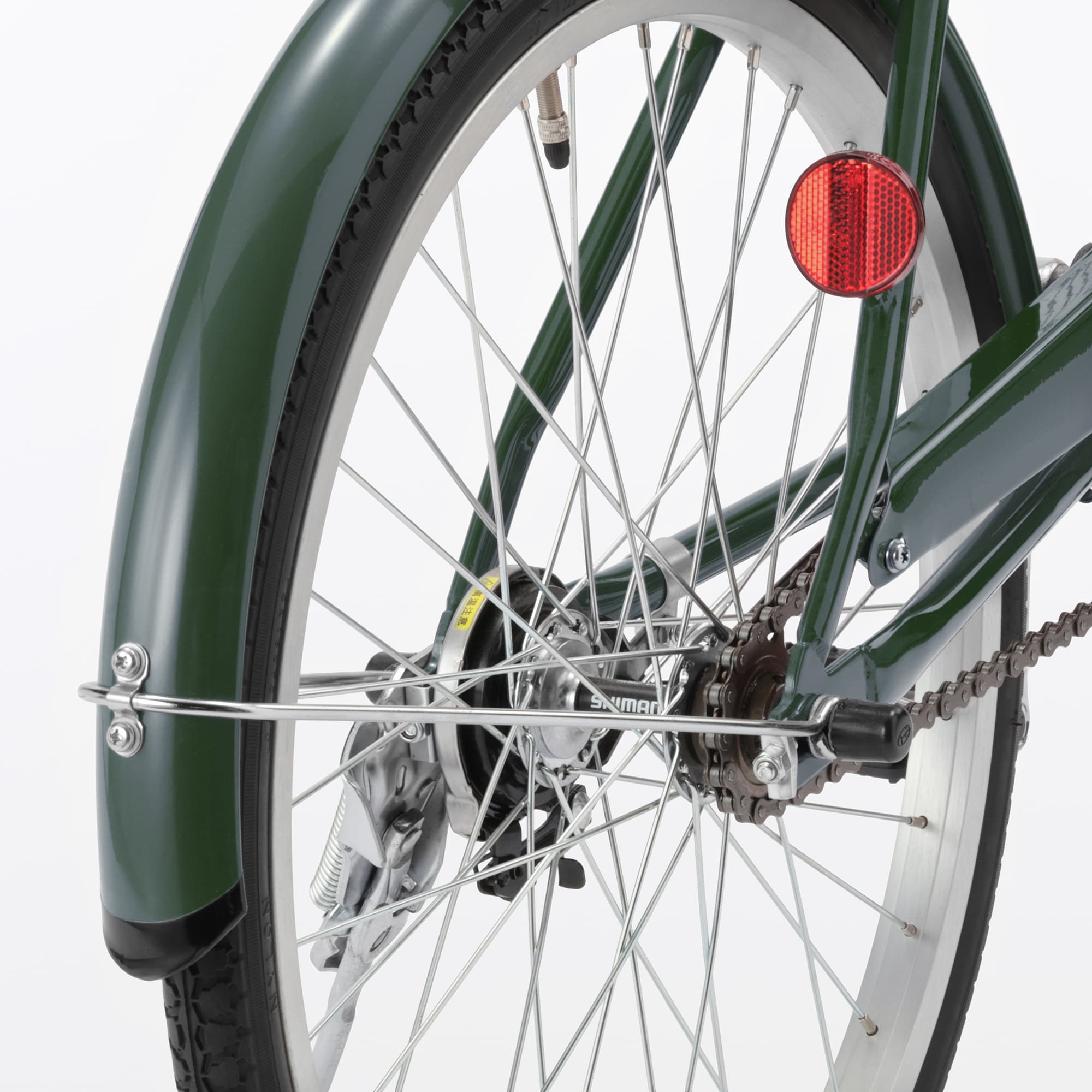 宅送】20型自転車 ダークグリーン | 無印良品